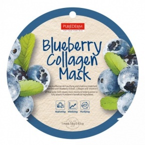 PureDerm Blueberry Collagen Mask