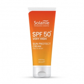 Solanie SPF50 sun protect cream face & body 125ml