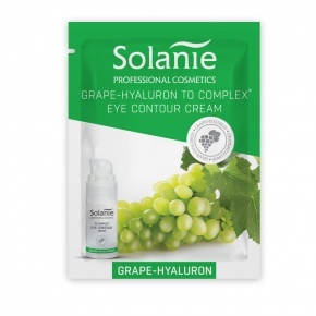 Solanie Sample Grape-hyaluron eye contour cream with TO Complex 1 ml