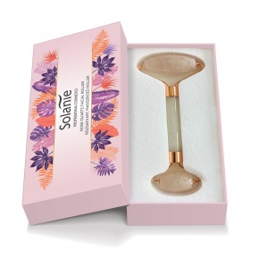 Solanie Rose Quartz Facial Roller