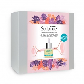Solanie Lifting Beauty set with Rose quartz massaging roller