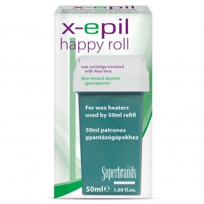 X-Epil Roll-on Wax with Aloe Vera for Happy Roll 50ml