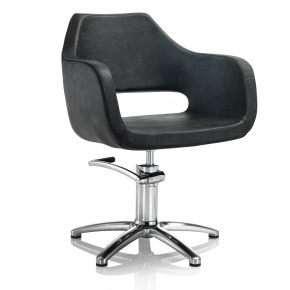 Hair Regency black cutting chair with star base