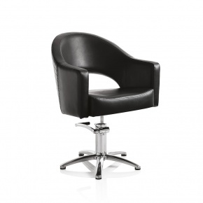 Hair Paris black cutting chair with star base