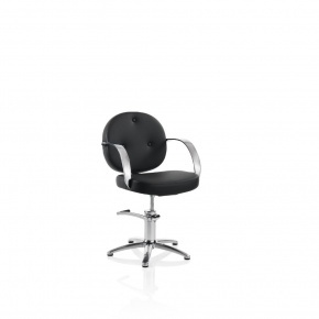 Hair Colette black cutting chair with star base