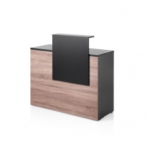VIsta Consolle Black&Oak Reception counter
