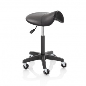 Roller Pro Ideal Comfort Sadlle M Sadlle with black base
