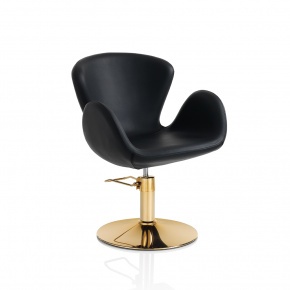 Gold Hair Charlotte hairdressing chair - round base