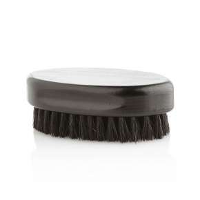 Oval natural bristle brush