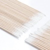 Long Lashes sharp wood applicator 100pcs