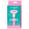 X-Epil Smooth Sensation 5 blades woman razor 1pc + refill 2pcs