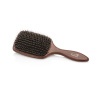 Salon natural brush with nylon and pure boar bristles